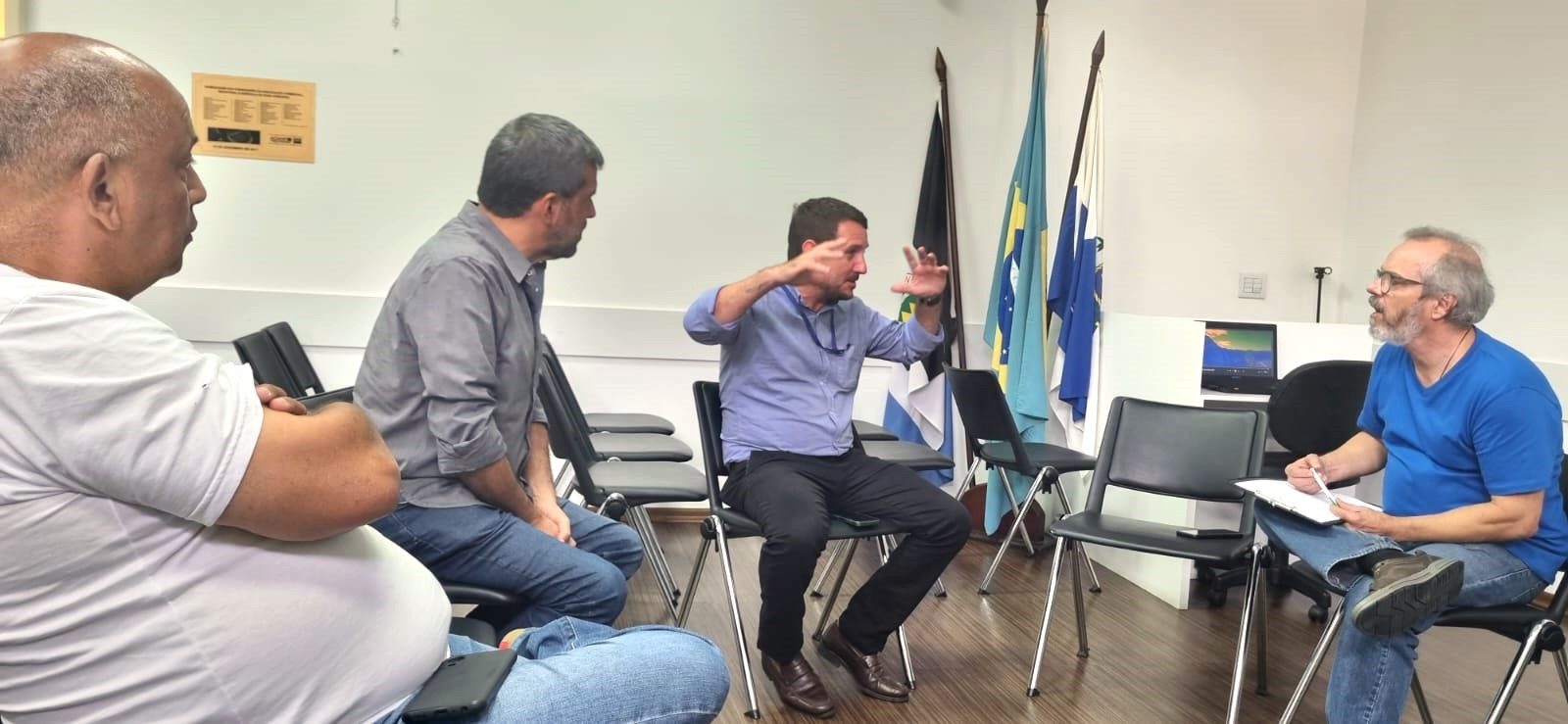 Câmara Técnica de Meio Ambiente da ACIANF recebe Superintendente do INEA-RJ